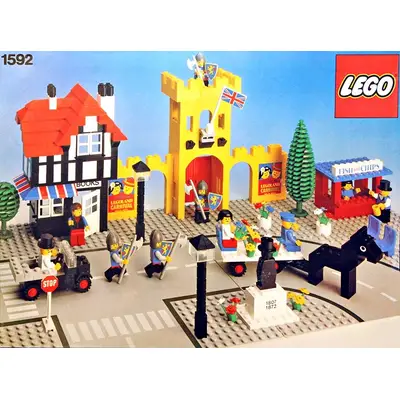 Town Square - Castle Scene