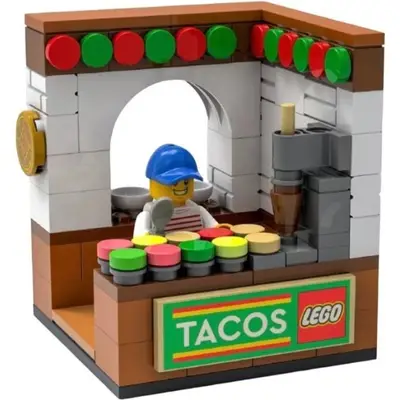 Taco stand