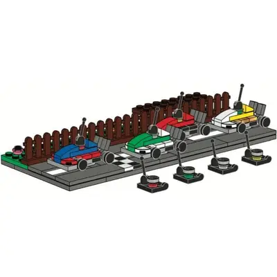 Remote Control Car Minifigure Stand