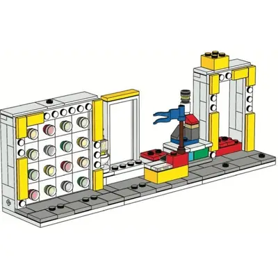 LEGO Store Minifigure Stand
