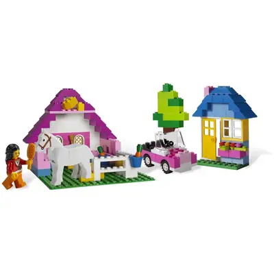 Duże różowe pudełko kloców LEGO®