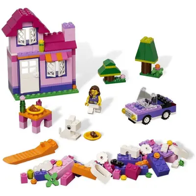 LEGO® — różowy zestaw klocków