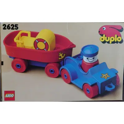 Car with Boat and Trailer